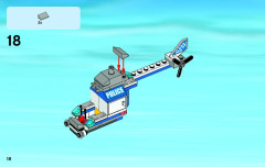 LEGO 4440 instructions page 18 – build guide