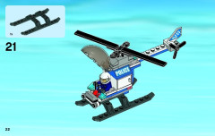 LEGO 4440 instructions page 22 – build guide