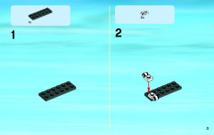 LEGO 4440 instructions page 3 – build guide