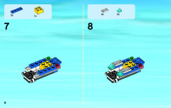 LEGO 4440 instructions page 6 – build guide