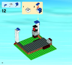 LEGO 4440 instructions page 12 – build guide