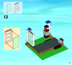 LEGO 4440 instructions page 13 – build guide