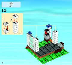 LEGO 4440 instructions page 14 – build guide