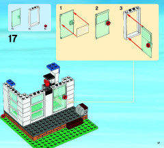 LEGO 4440 instructions page 17 – build guide