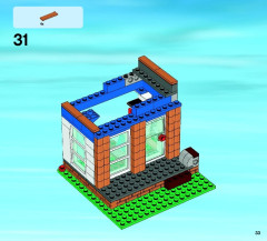 LEGO 4440 instructions page 33 – build guide