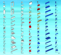 LEGO 4440 instructions page 41 – build guide