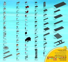 LEGO 4440 instructions page 43 – build guide