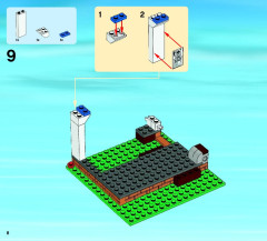 LEGO 4440 instructions page 8 – build guide