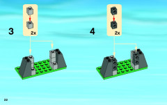 LEGO 4441 instructions page 22 – build guide