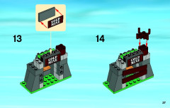 LEGO 4441 instructions page 27 – build guide