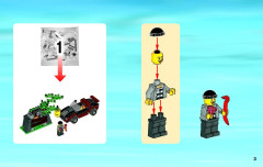 LEGO 4441 instructions page 3 – build guide
