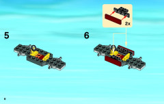 LEGO 4441 instructions page 6 – build guide