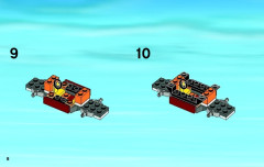 LEGO 4441 instructions page 8 – build guide