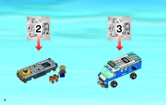 LEGO 4441 instructions page 2 – build guide