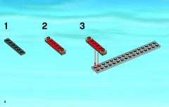 LEGO 4441 instructions page 4 – build guide