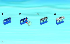 LEGO 4441 instructions page 42 – build guide