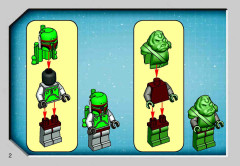 LEGO 4476 instructions page 2 – build guide