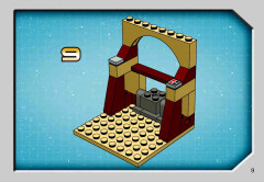 LEGO 4476 instructions page 9 – build guide