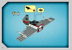 LEGO 4477 instructions page 12 – build guide