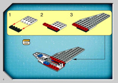 LEGO 4477 instructions page 4 – build guide