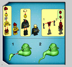 LEGO 4480 instructions page 2 – build guide