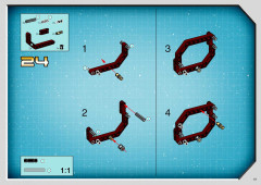 LEGO 4481 instructions page 19 – build guide
