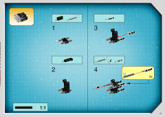 LEGO 4481 instructions page 61 – build guide
