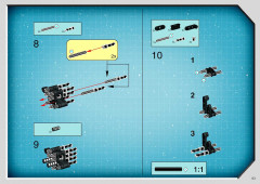 LEGO 4481 instructions page 63 – build guide