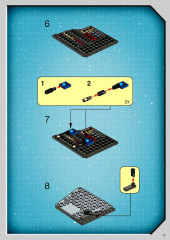 LEGO 4483 instructions page 57 – build guide