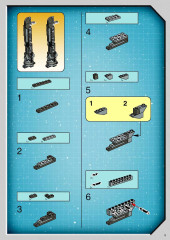 LEGO 4483 instructions page 9 – build guide