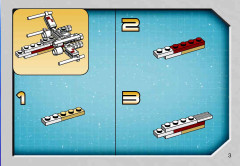 LEGO 4484 instructions page 3 – build guide