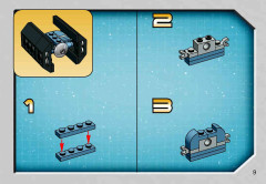 LEGO 4484 instructions page 9 – build guide