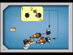 LEGO 4485 instructions page 10 – build guide