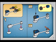 LEGO 4485 instructions page 3 – build guide