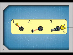 LEGO 4485 instructions page 4 – build guide