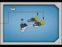 LEGO 4485 instructions page 5 – build guide