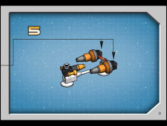 LEGO 4485 instructions page 9 – build guide