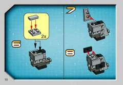 LEGO 4486 instructions page 10 – build guide