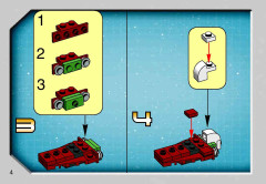 LEGO 4487 instructions page 4 – build guide