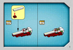 LEGO 4487 instructions page 5 – build guide
