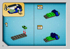 LEGO 4487 instructions page 6 – build guide
