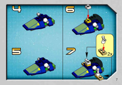 LEGO 4487 instructions page 7 – build guide