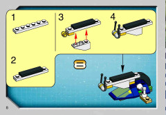 LEGO 4487 instructions page 8 – build guide