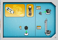 LEGO 4488 instructions page 21 – build guide
