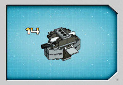 LEGO 4489 instructions page 11 – build guide