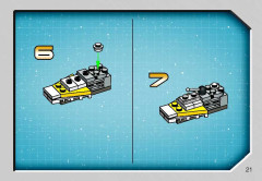 LEGO 4489 instructions page 21 – build guide