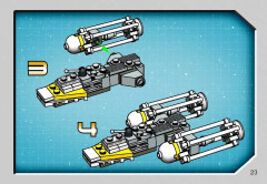 LEGO 4489 instructions page 23 – build guide