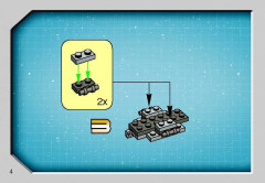LEGO 4489 instructions page 4 – build guide