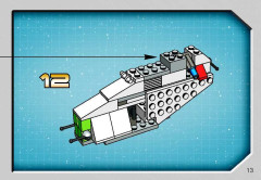 LEGO 4490 instructions page 13 – build guide