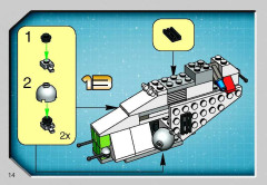 LEGO 4490 instructions page 14 – build guide